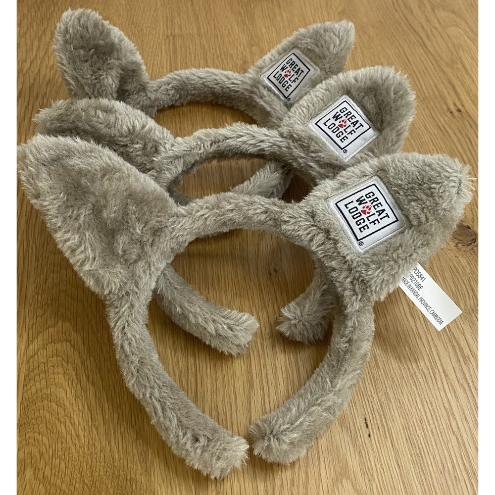 Great Wolf Lodge Ears Lot of 3 Ears